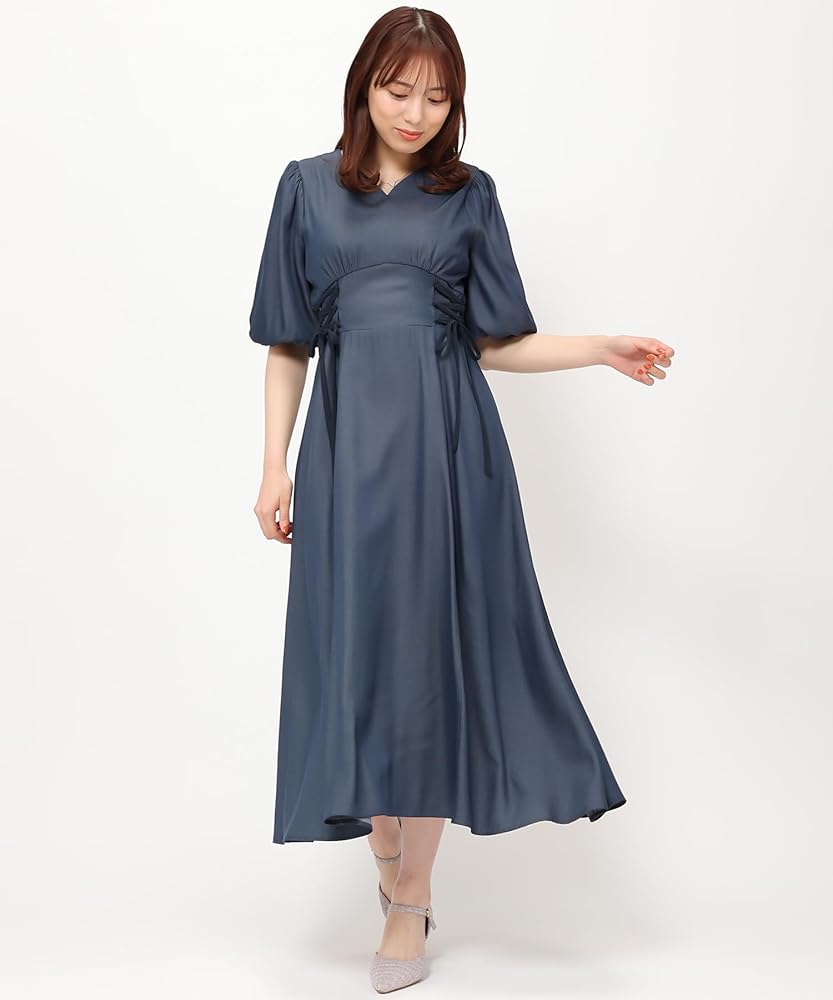 PREFERIR haremode 【美品】レース バンドカラーワンピース　M PREFERIR haremode 【美品】レース バンドカラーワンピース M